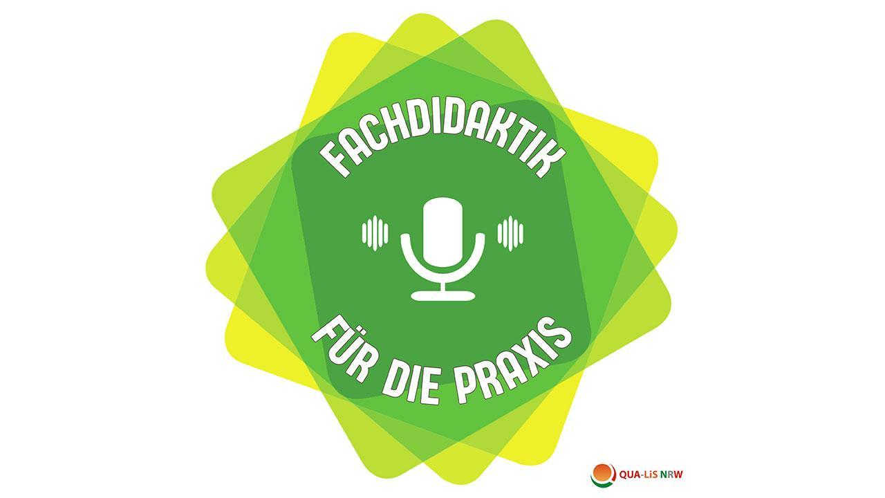 Logo der Podcast-Reihe: Fachdidaktik für die Praxis